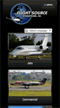 Mobile Screenshot of flightsource.com